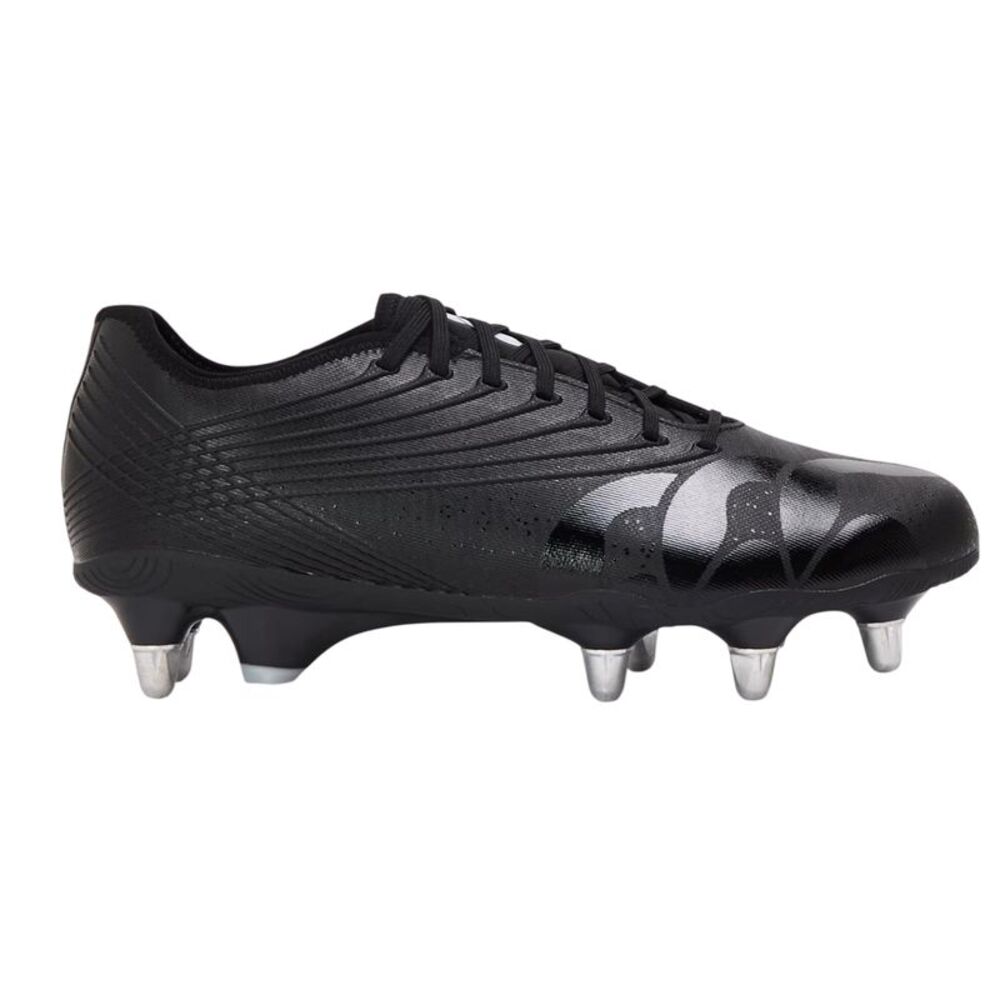 Canterbury Mens Stampede Groundbreak Pro Soft Ground Rugby Boots / Black